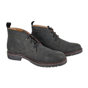 DOCKERS MEN’S DARTFORD MID-TOP LACE-UP CASUAL SHOES – SIZE 12M – GRAY – NIB